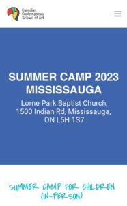 Summer Camp 2023 Mississauga Lorne Park Baptist Church
